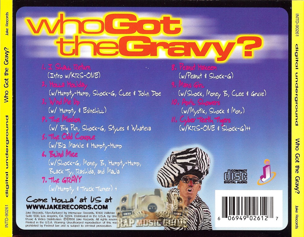 Digital Underground - Who Got The Gravy?: CD | Rap Music Guide